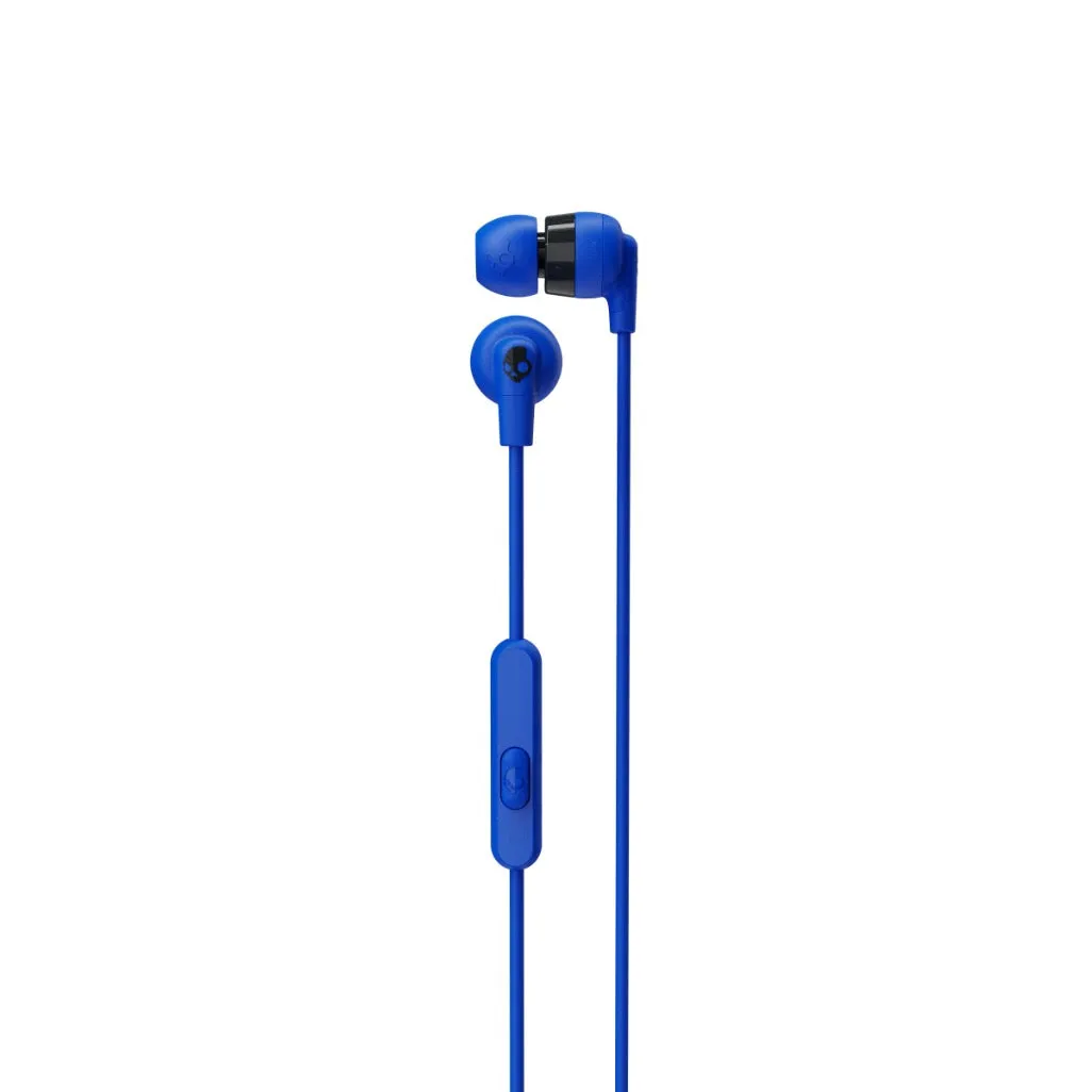 Skullcandy Inkd  Earphones With Microphone - Cobalt Blue (S2IMY-M686)