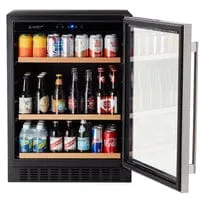 Smith & Hanks 176 Can Premier Under Counter Beverage Cooler BEV145DRE