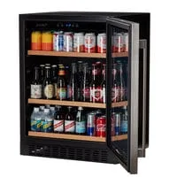 Smith & Hanks 176 Can Premier Under Counter Beverage Cooler BEV145DRE