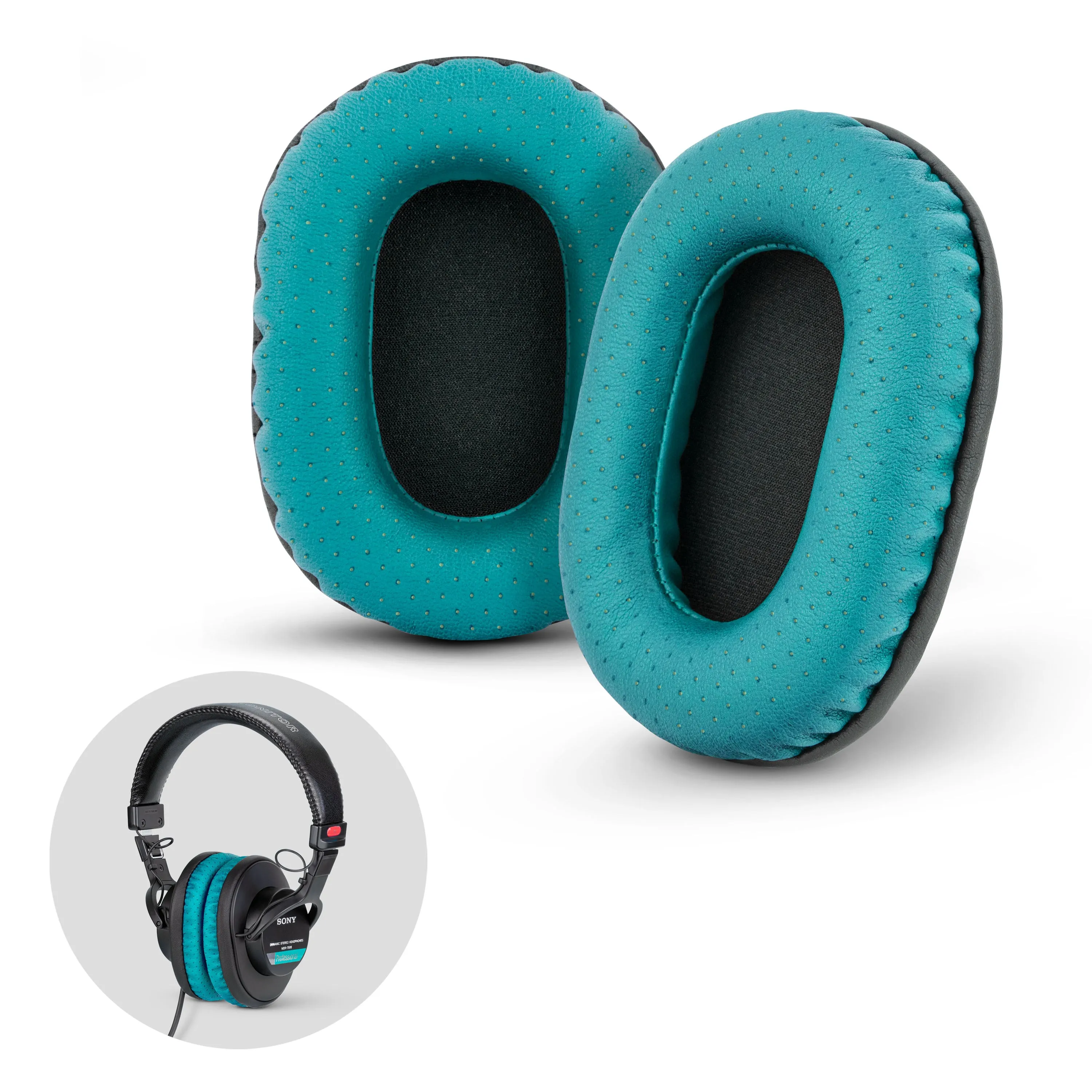 SONY MDR-7506 Perforated Replacement Earpads Also Suitable for V6, CD900ST Headphones (PERF)