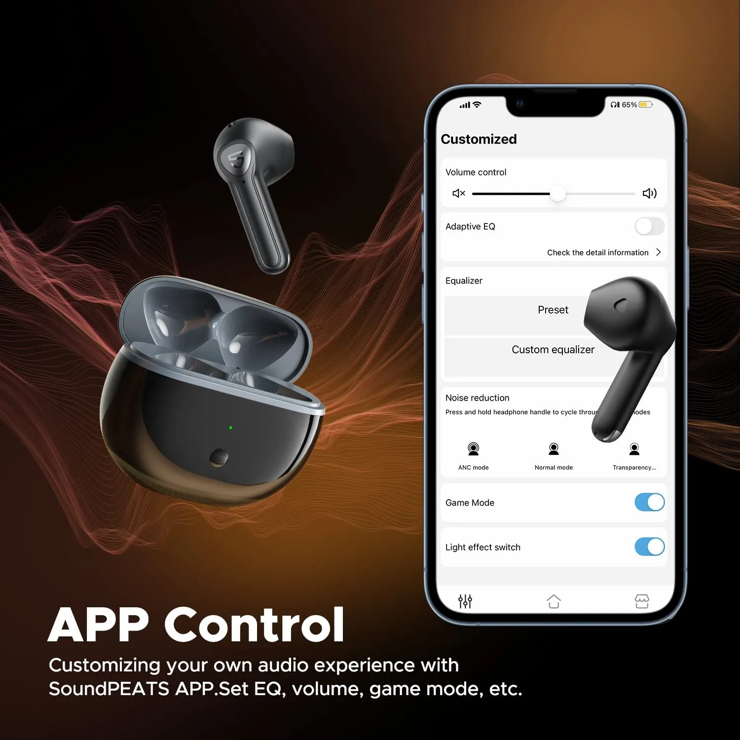 SoundPEATS Wireless Earbuds Air3 Deluxe