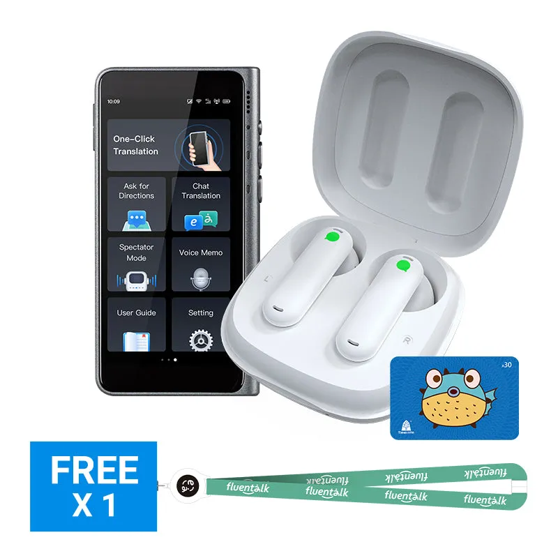 Timekettle WT2 Edge & Fluentalk Bundle