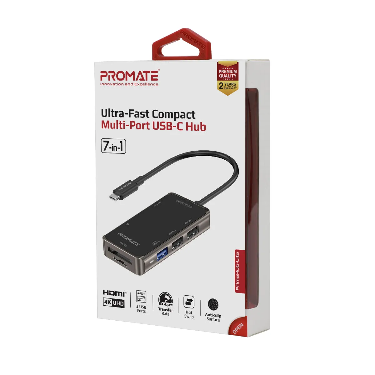 Ultra-Fast Compact Multi-Port USB-C Hub