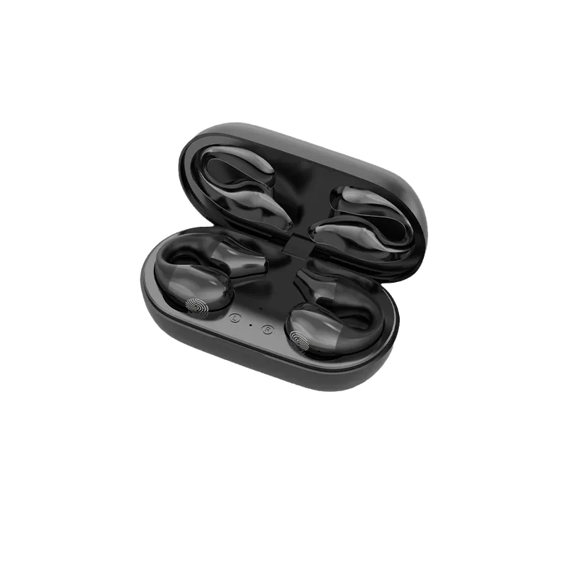 Wireless bluetooth ear clip earbuds