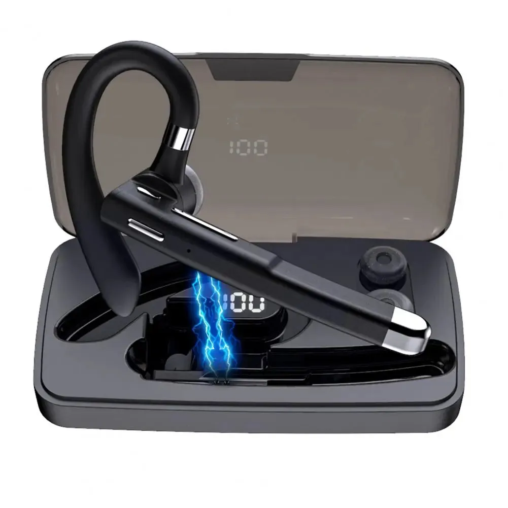 Wireless Bluetooth HiFi Headset Business Hook Earbuds-Wireless Bluetooth Headset