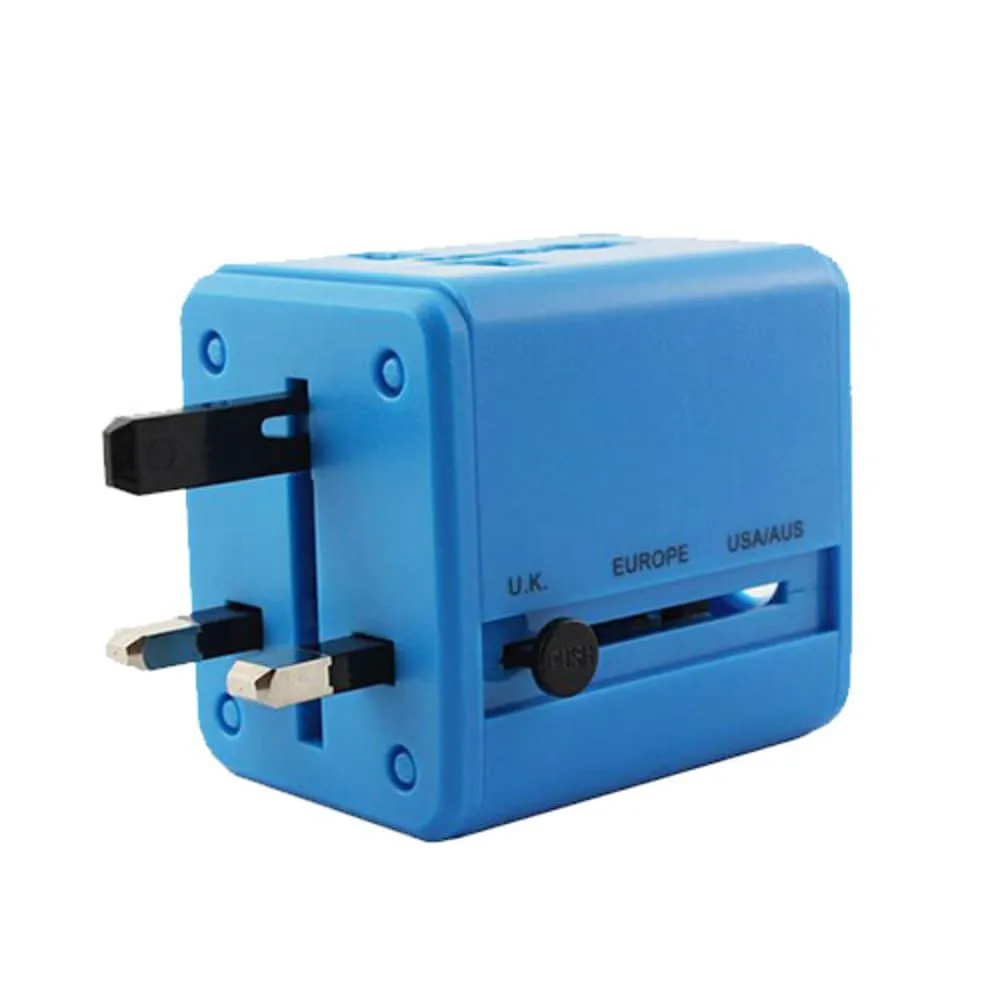 World Travel Power Adapter and Charger for US, EU, UK & AU